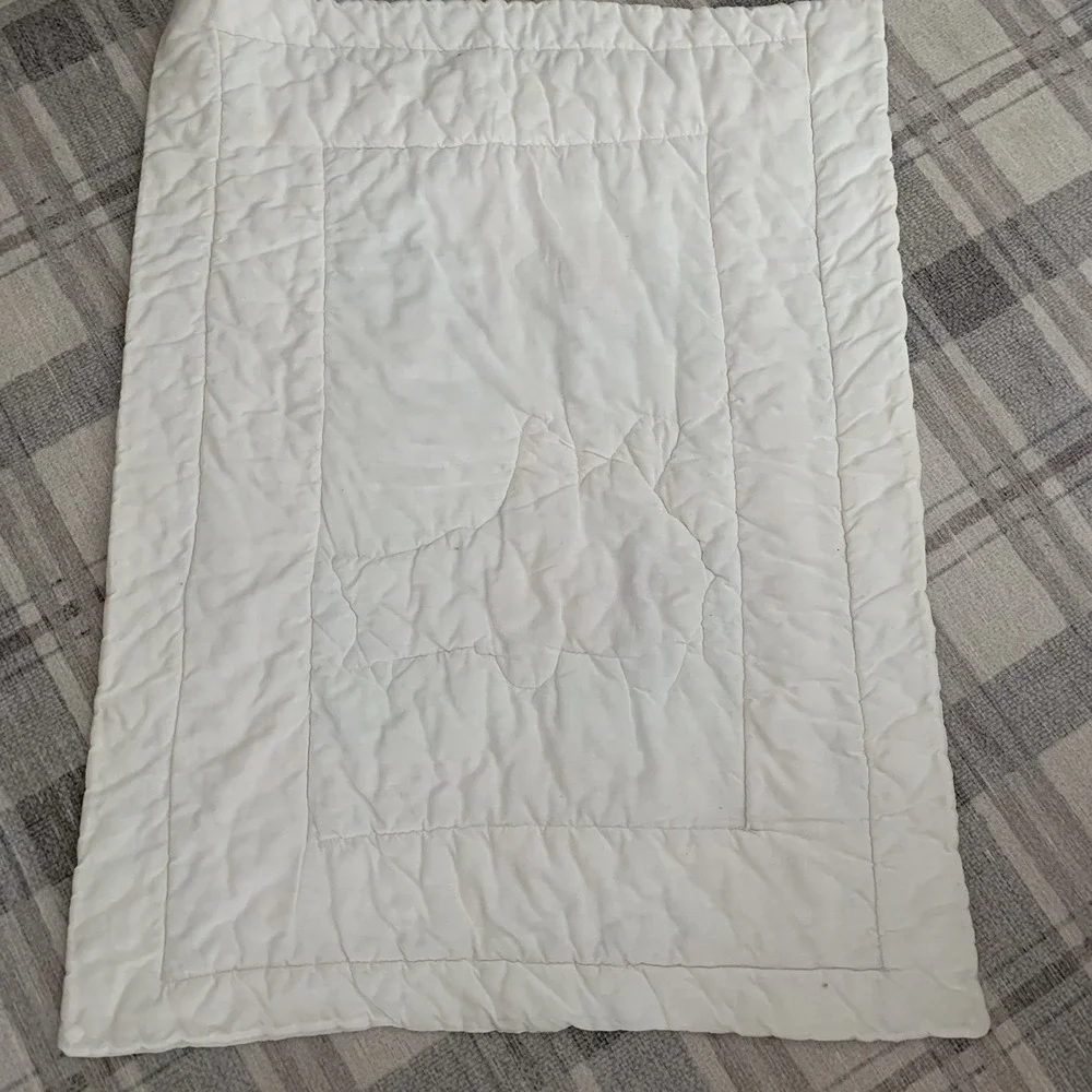 VTG 90s Daisy Kingdom Honey Bunny Crib Comforter With Valance